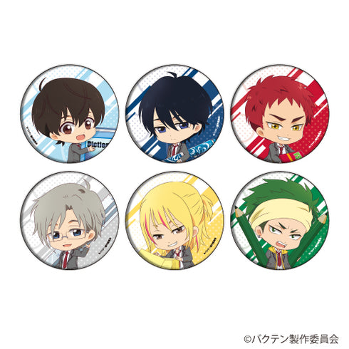 『バクテン!!』缶バッジ 02/ボックス(全6種)(フォトきゃら)